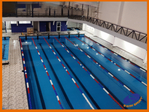 Carrilera completa para piscina