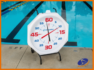 Reloj de paso para piscina
