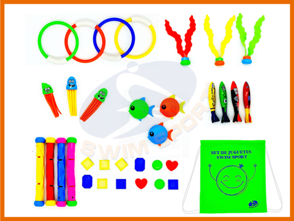 Set de Juguetes Sumergibles